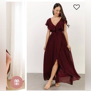 🆕 Baltic Born Katya Ruffle Maxi Dress